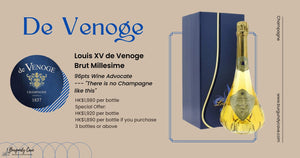 "There is no Champagne like this" , 96pts WA: 1996 De Venoge Louis XV