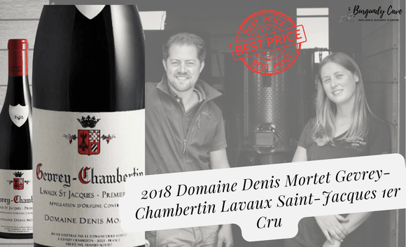 93-96ptsJasper Morris, Denis Mortet Gevrey-Chambertin Lavaux Saint-Jacques 1er Cru 2018