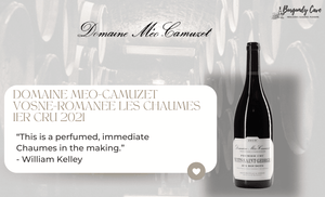 Only HK$1,650 per Bt: “Outstanding” Vosne Romanee Les Chaumes from Meo Camuzet