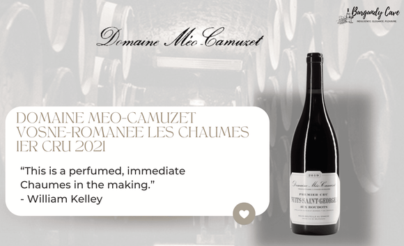 Only HK$1,650 per Bt: “Outstanding” Vosne Romanee Les Chaumes from Meo Camuzet