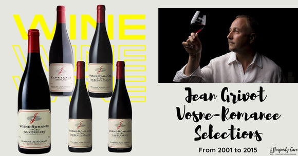 Jean Grivot: Excellent Vosne-Romanee Selection from 2001 to 2015