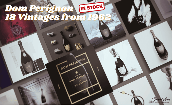 🍾Dom Perignon List across 18 Vintages from 1962