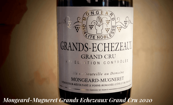 Last 4 Bottles, World Lowest: Mongeard-Mugneret Grands Echezeaux Grand Cru 2020