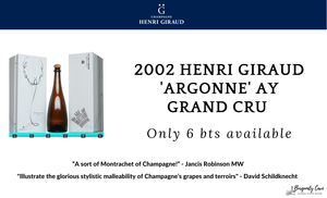 Just Purchased: 97pts, 2002 Henri Giraud 'Argonne'