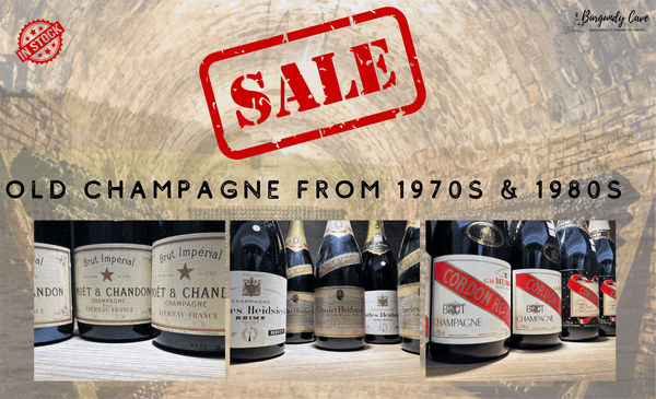 📢❗SALE! 1970s & 80s Old Champagne from HK$400 per Bt