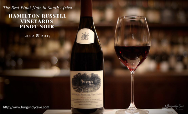 Back Vintages Hamilton Russell Vineyards Pinot Noir from 2012 & 2017