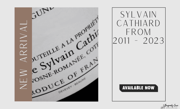 In Stock: Sylvain Cathiard Selection including 2015 and 2020