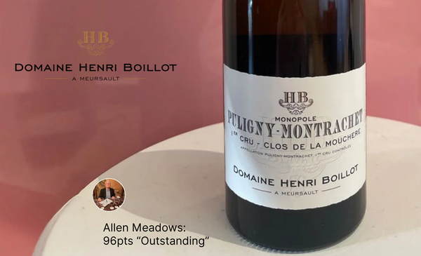 Stunning 96pts, 2024 Henri Boillot Puligny-Montrachet Clos de la Mouchère