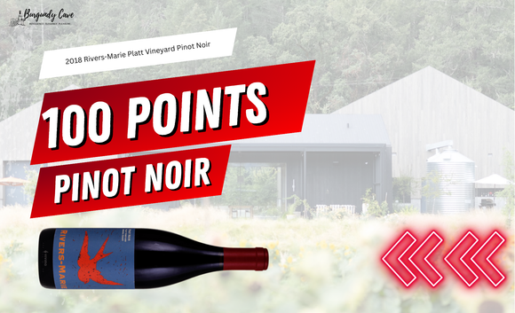 The Only 100 Points US Pinot in 2018: Rivers-Marie Platt Vineyard, 