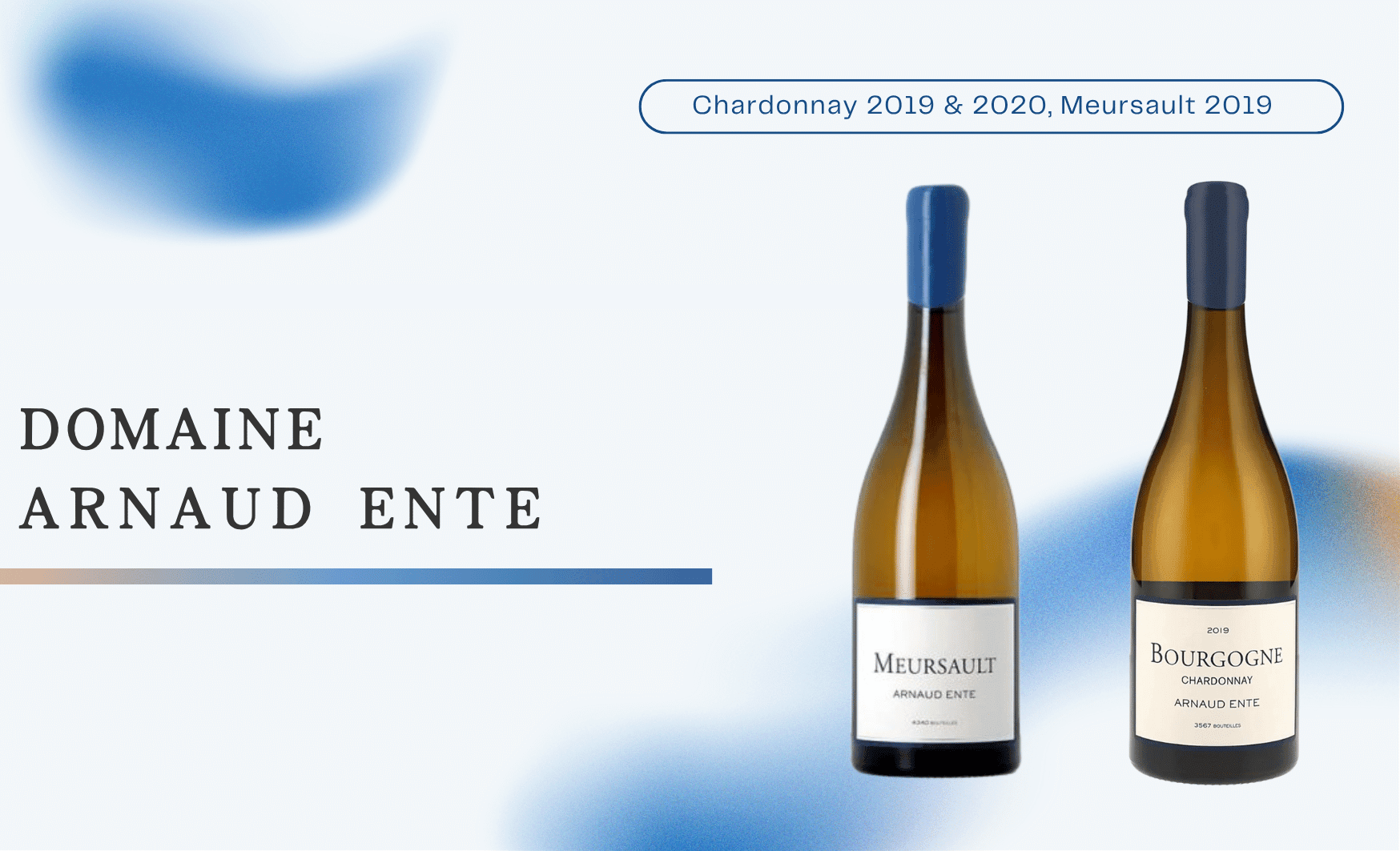 Now Arrived! Back Vintages Arnaud Ente Bourgogne & Meursault