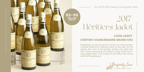 Same Score with PYCM at Just 17% of its Price: 2017 Héritiers Jadot Corton-Charlemagne