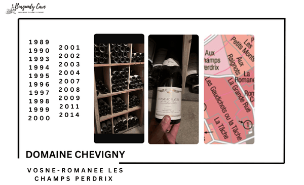 🔥Direct from Cellar: 1990s Vosne-Romanee Les Champs Perdrix from Domaine Chevigny