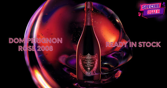 Ready in Stock: Dom Perignon Vintage Rose 2008, “That is mesmerizing.”AG