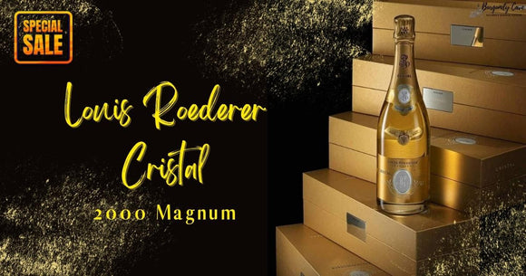 Special Sale! Louis Roederer Cristal 2000 Magnum, “Riper and richer than the 2002 Cristal”