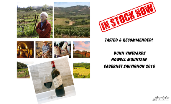 World Lowest Price, 97pts AG: Dunn Vineyards Howell Mountain 2018