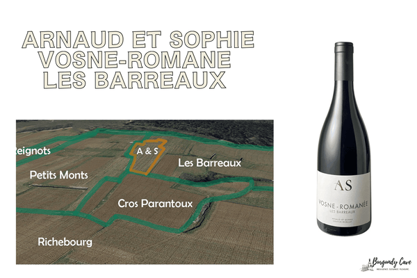 Bordering Cros Parantoux, Vosne-Romane Les Barreaux from 2019 to 2022