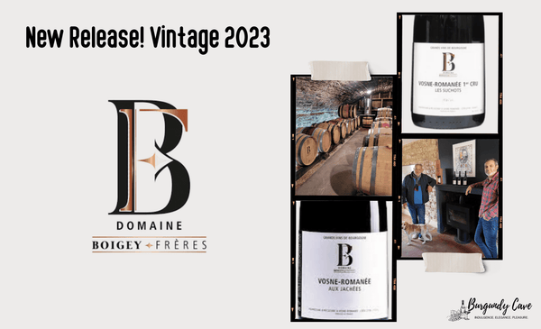 2023 Vintage: Boigey Freres Aux Jachées & Vosne-Romanee Suchots