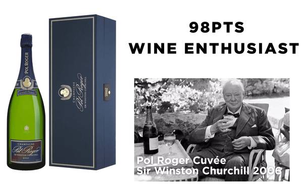 Ready in stock: 98pts WE Pol Roger Cuvee Sir Winston Churchill 2006