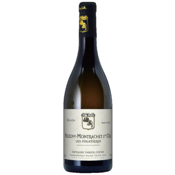 Fabien Coche Puligny Montrachet Les Folatieres 1er Cru 2022  (1*75cl)