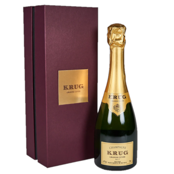 Krug  Grande Cuvee (Released b/w 2004-2011, Gift-Box) NV (1*375ml)