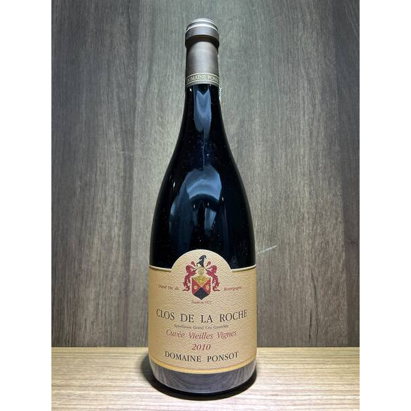 Ponsot  Clos de la Roche Grand Cru 'Cuvee Vieilles Vignes' 2010 (1*75cl)