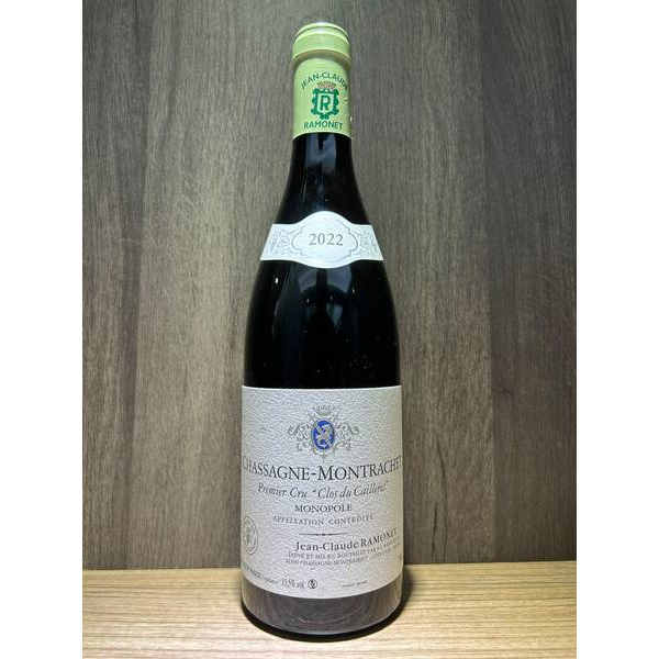 Ramonet Chassagne-Montrachet Clos du Caillerets Monopole 1er Cru 2022 (1*75cl)