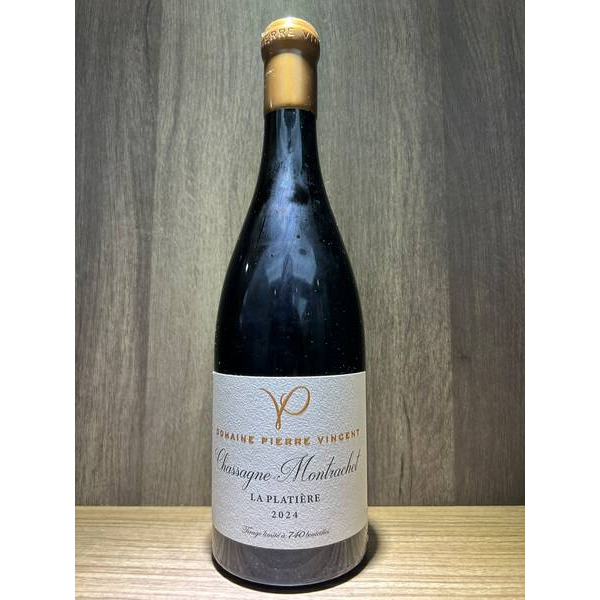Pierre Vincent  Chassagne-Montrachet La Platiere 2024 (1*75cl)
