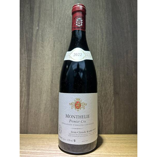 Ramonet Monthelie 1er Cru Rouge 2022 (1*75cl)